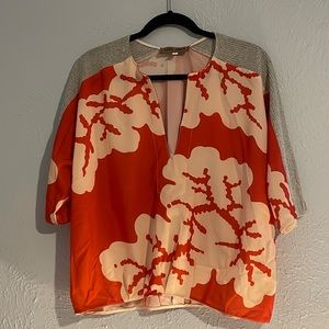 Karen Zambos Floral Top